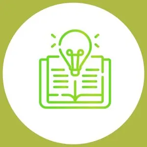 Icon image of a book having a lightbulb moment