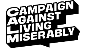 Logo of the Campaign Against Living Miserably